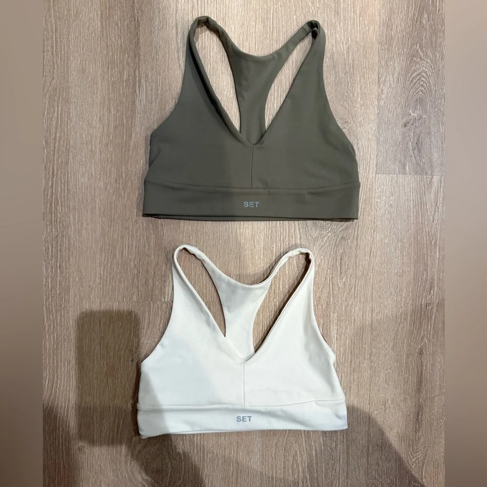 SET ACTIVE | lot of TWO sports bras - Picture 1 of 8